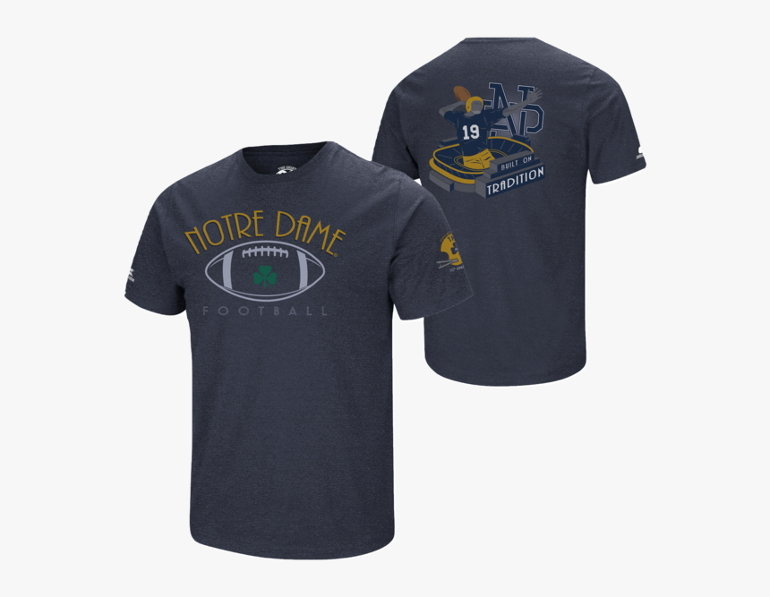 2019 Front And Back - Notre Dame The Shirt 2019, HD Png Download