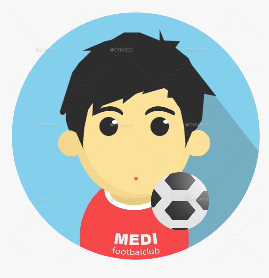 Football Flat Icon Png, Transparent Png