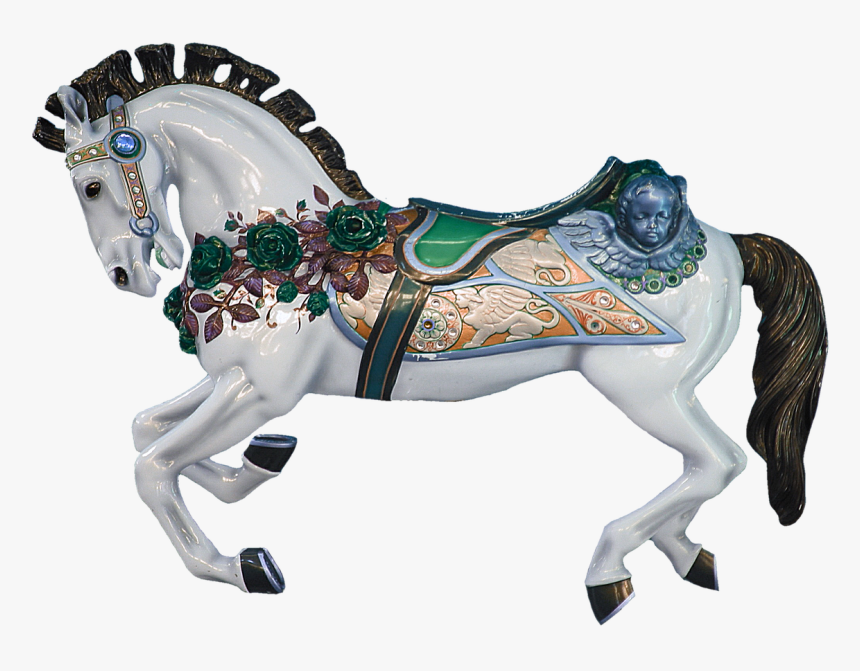 Transparent Horse Png Clipart - Carousel Horse, Png Download