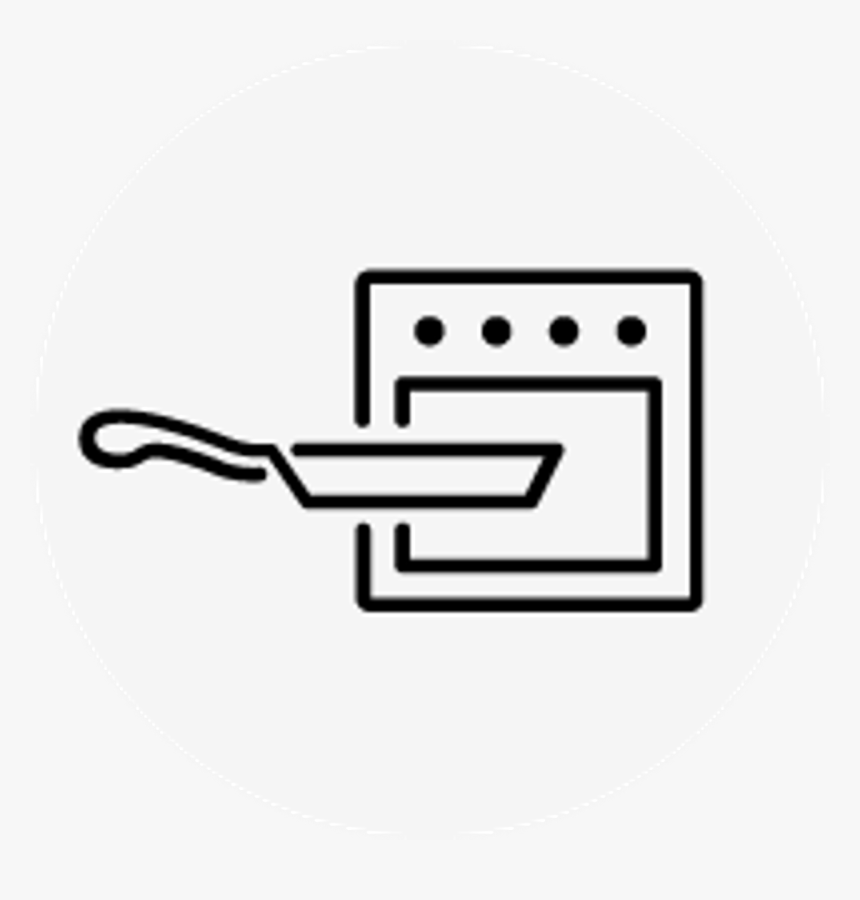 Skillet To Oven Icon, HD Png Download