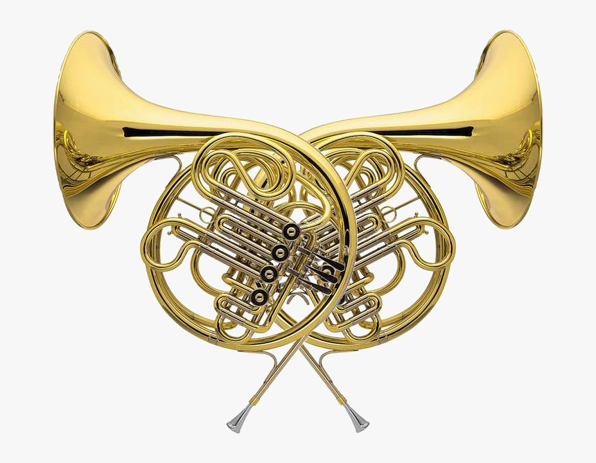 2 French Horns, HD Png Download