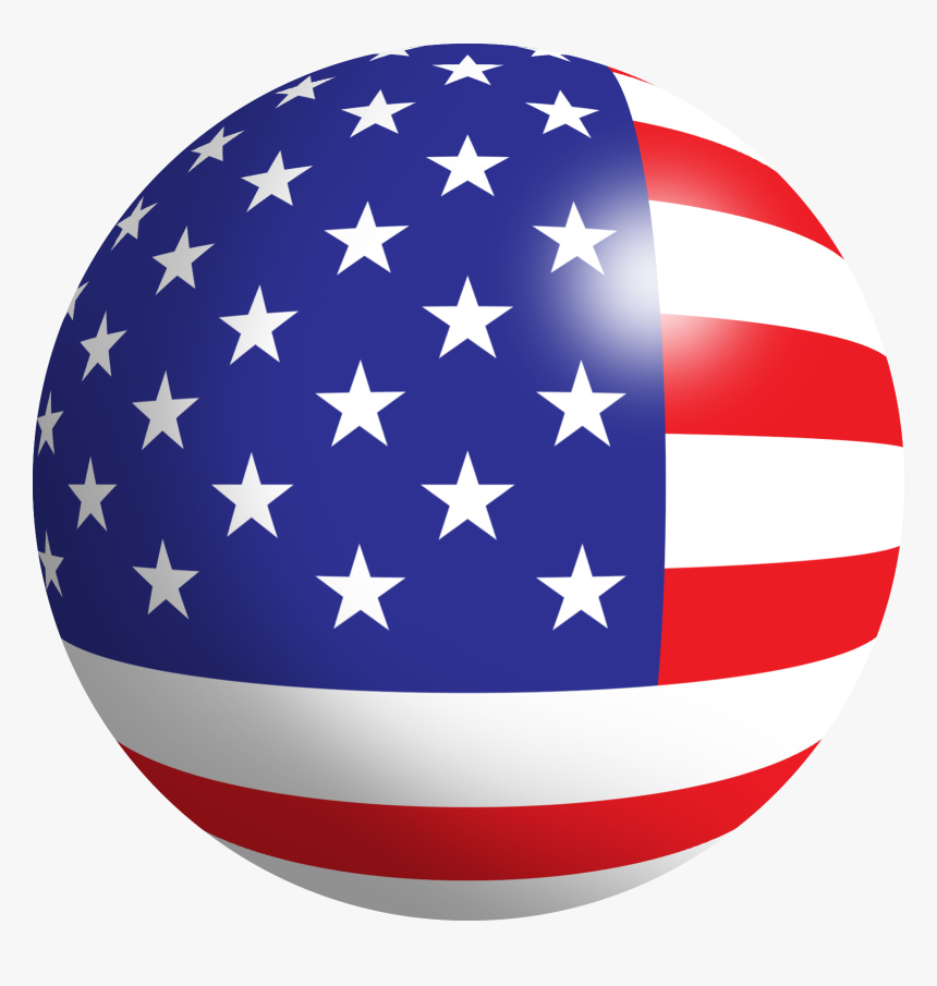 Real Estate Investment Clipart Veterans Day - Usa Flag Icon Png, Transparent Png