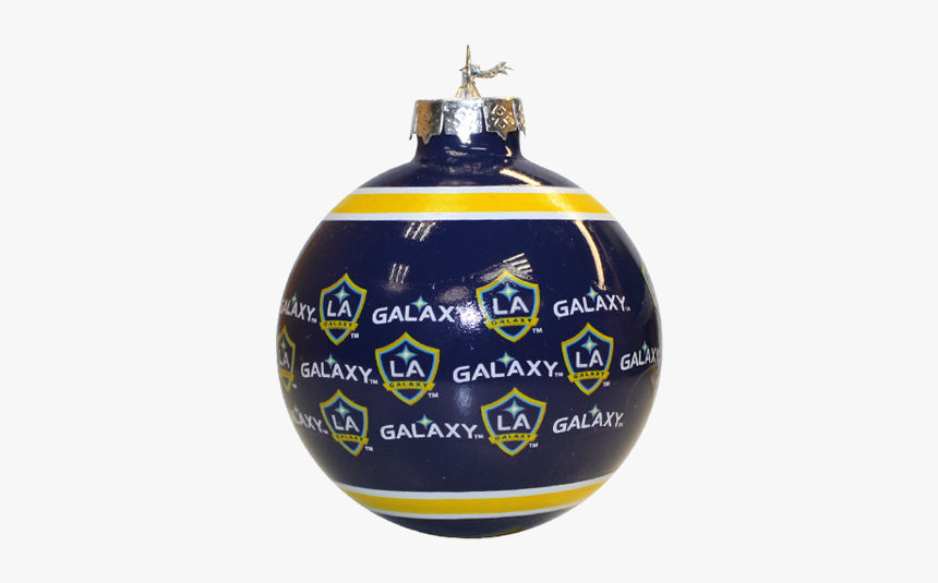 La Galaxy Glass Ball Ornament - La Galaxy Soccer Ornaments, HD Png Download