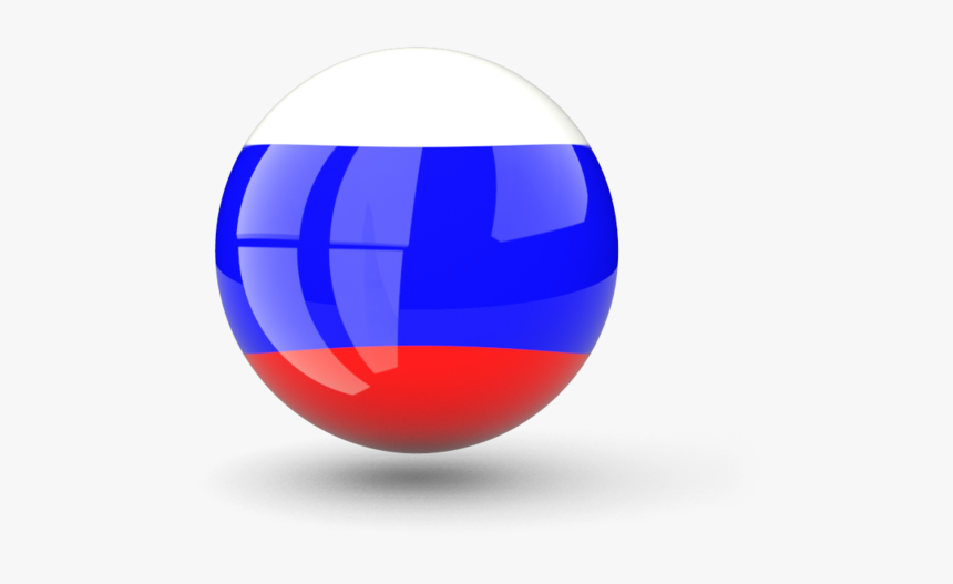 Cobalt Blue,blue,electric Ball,ball - Russia Flag Ball Png, Transparent Png