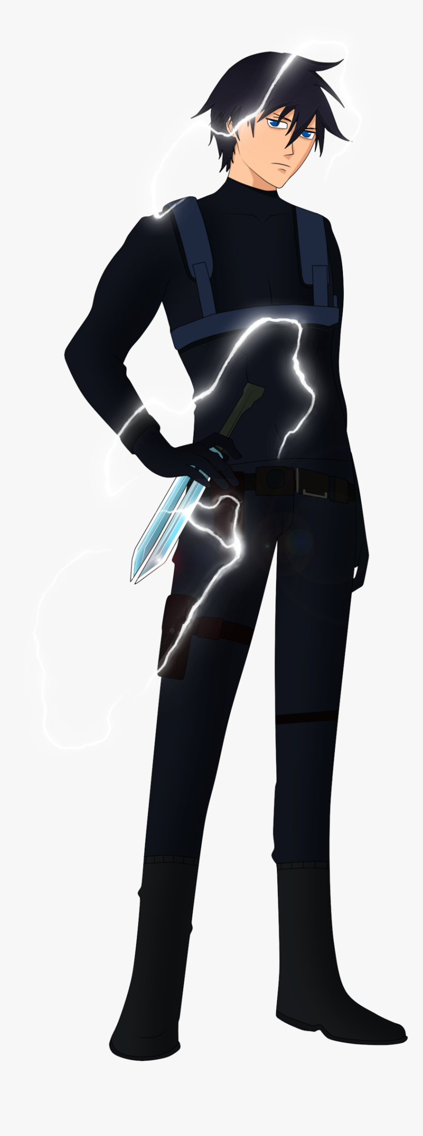 Darker Than Black Png Photo - Hei Suits Darker Than Black, Transparent Png