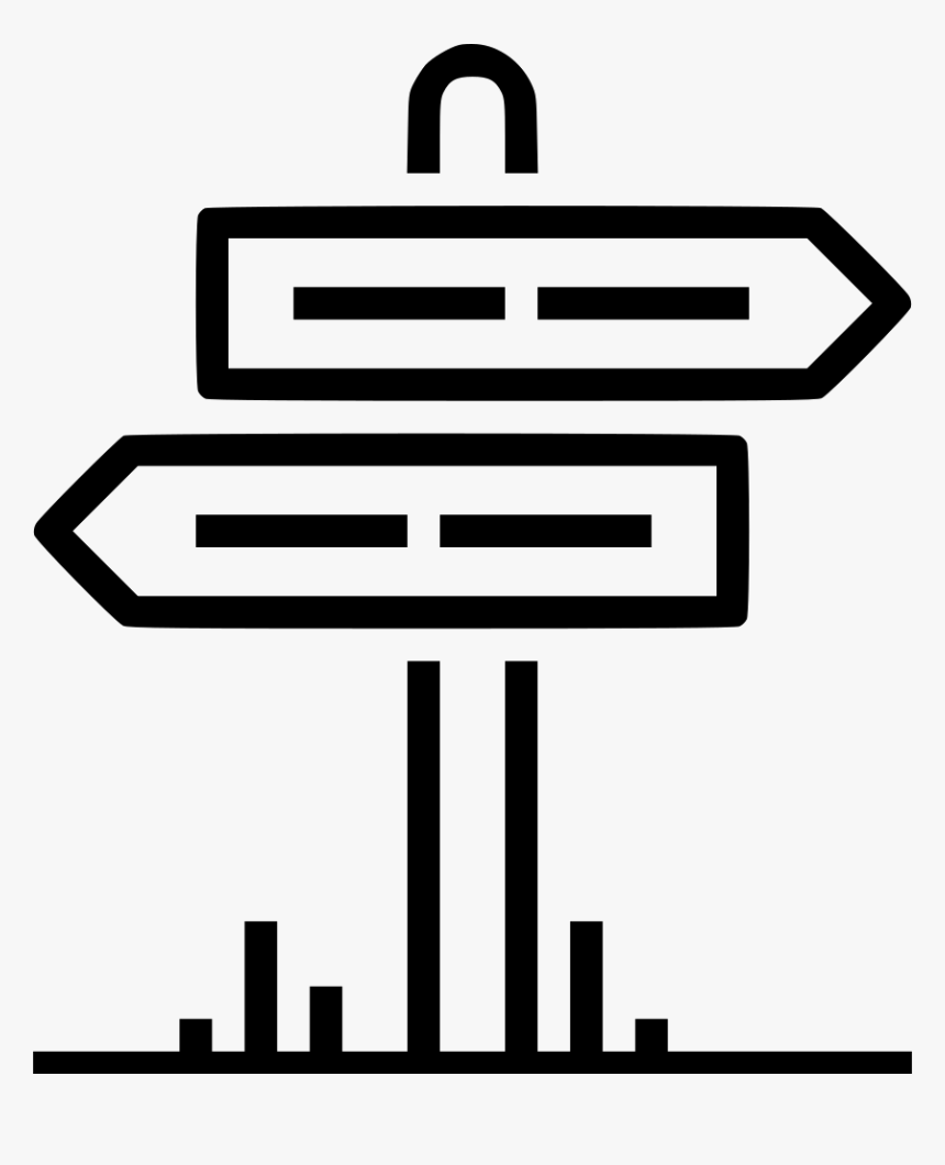 Road Signpost - Portable Network Graphics, HD Png Download