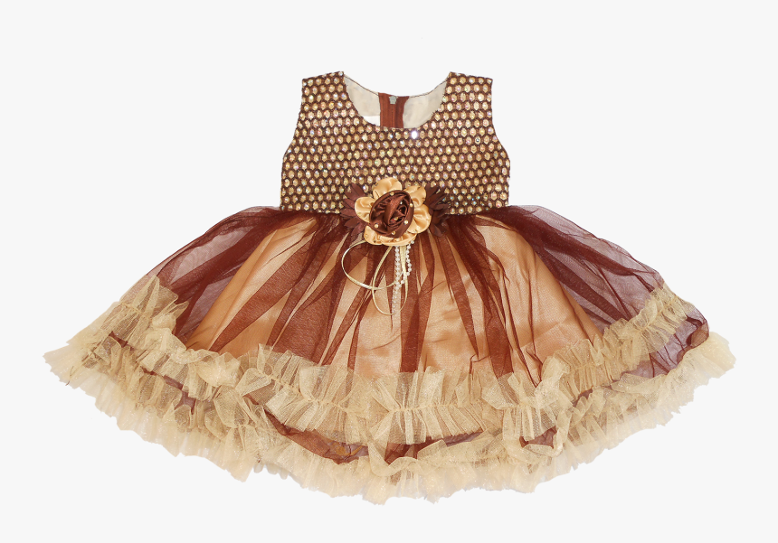New Party Golden Line Frock - Ballet Tutu, HD Png Download