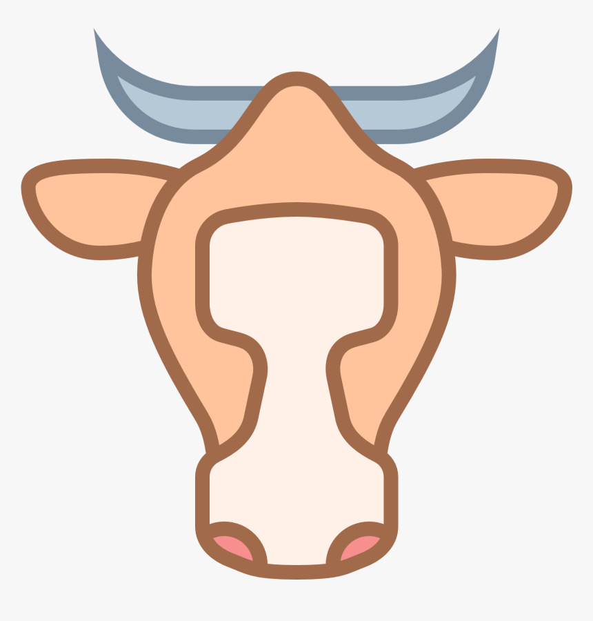 Cow Icon Png Download, Transparent Png