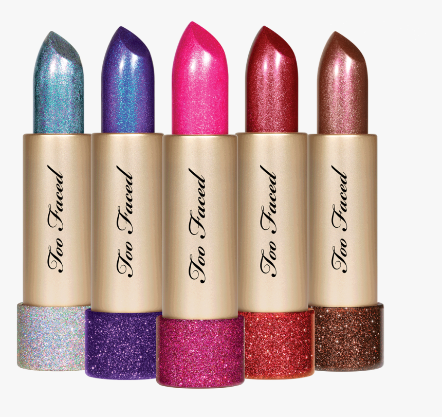 Too Faced Throwback Metallic Lipstick, HD Png Download