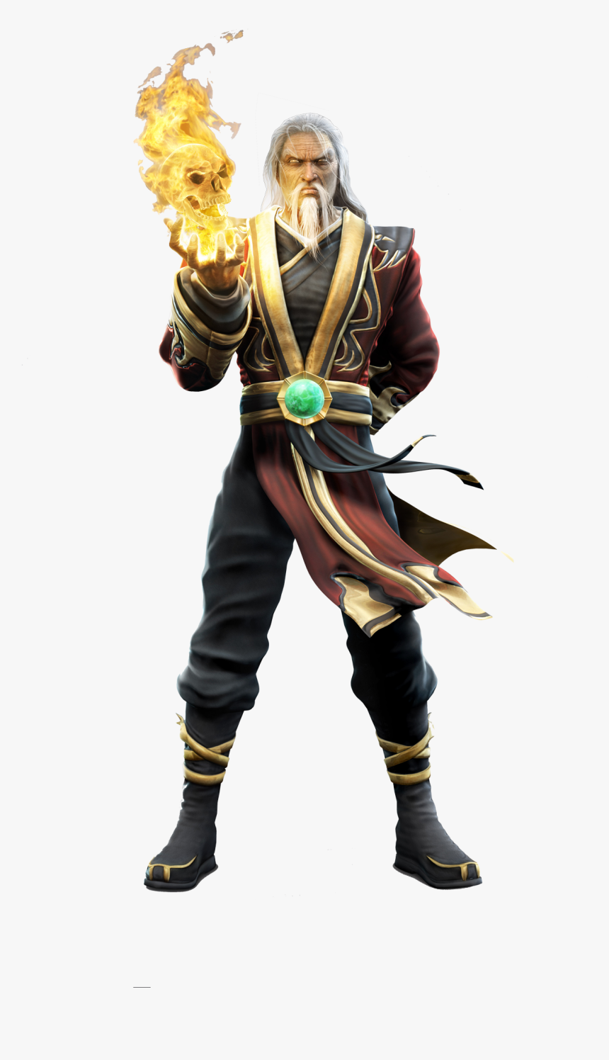 Shang Tsung Render 1000px - Old Mortal Kombat Shang Tsung, HD Png Download