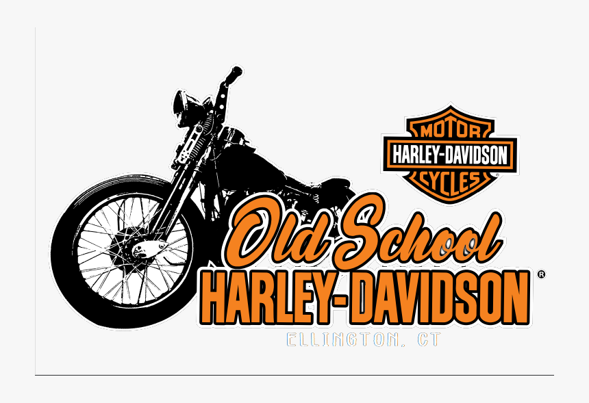 Old School Harley Davidson Ellington Ct, HD Png Download