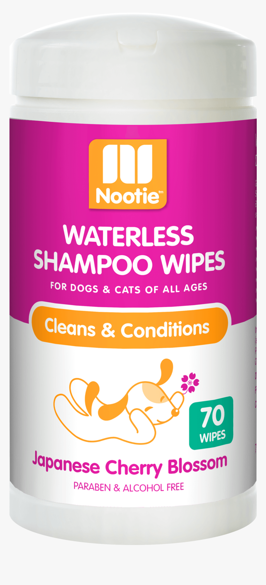 Nootie Waterless Shampoo Wipes, HD Png Download