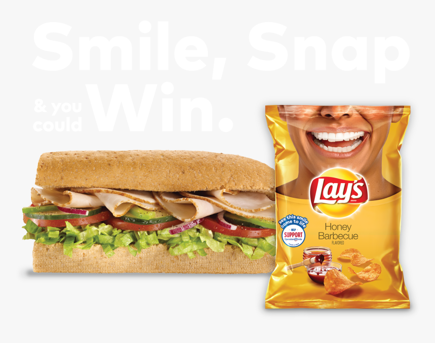 Lays Sweepstakes At Subway, HD Png Download