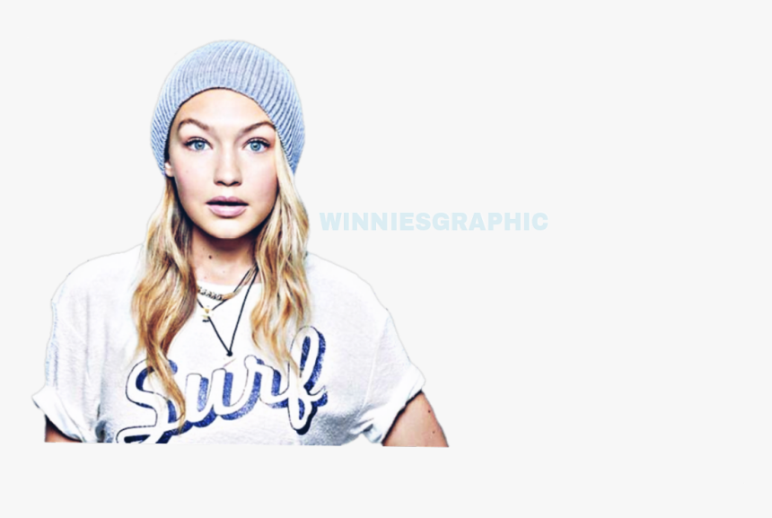 Transparent Gigi Hadid Png - Beanie, Png Download
