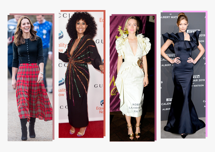 Photo Compilation Of Kate Middleton Tracee Ellis Ross - Formal Wear, HD Png Download