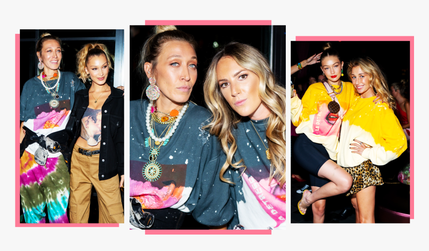 La Detresses Nyfw Party Was A Hadidfamily Affair - Girl, HD Png Download