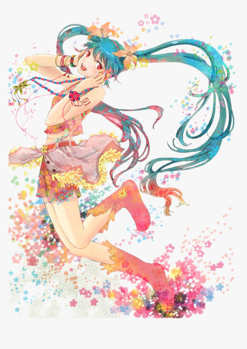 1ab093ab1195 - ミク 春, HD Png Download
