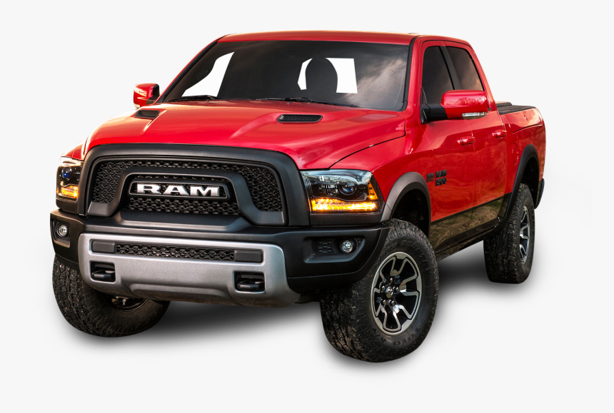 Ram 1500 Rebel Mountain Car Png Image - White Dodge Ram Rebel, Transparent Png