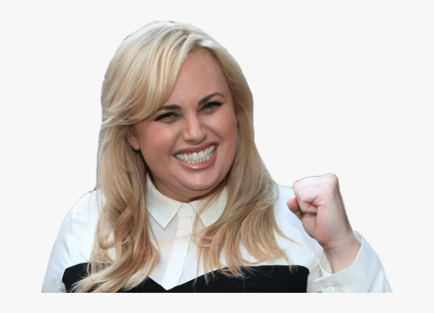 Rebel Wilson Fist Up - Rebel Wilson Png, Transparent Png