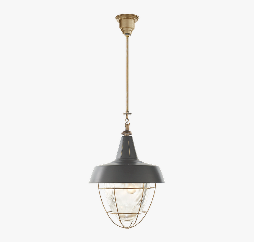 Henry Industrial Hanging Light In Hand Rubbed Antique, HD Png Download
