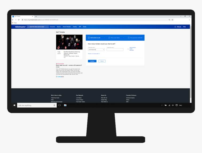 Computer Monitor, HD Png Download