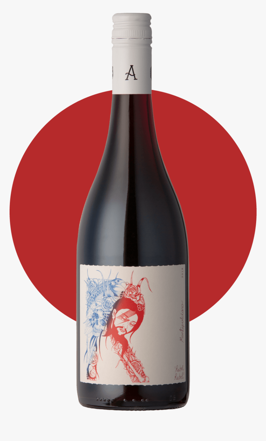 Rebel Rebel - Glass Bottle, HD Png Download