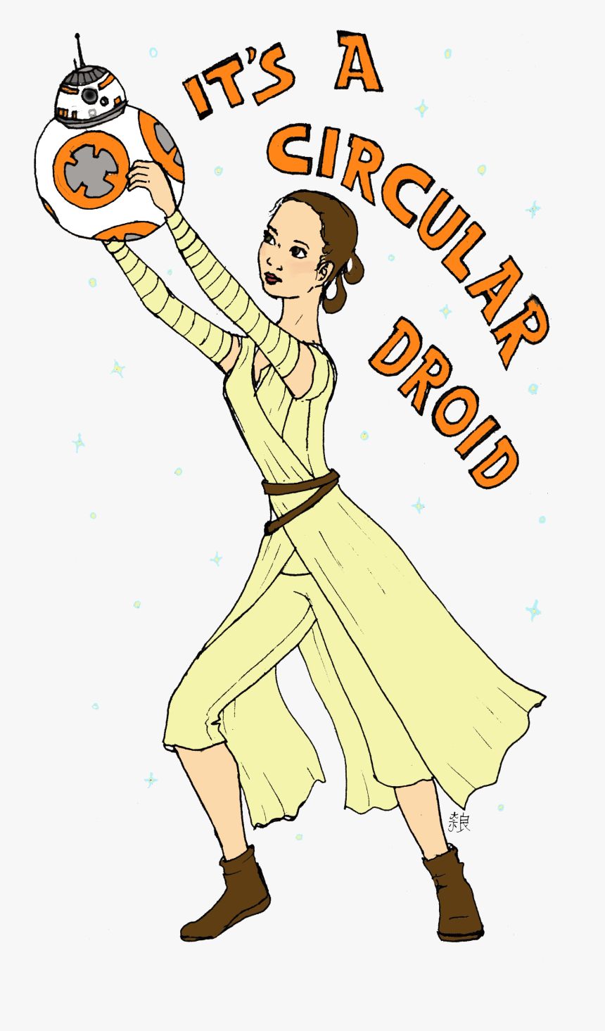 Droid - Cartoon, HD Png Download