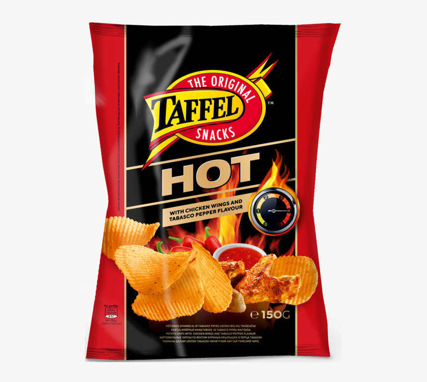 Transparent Buffalo Wings Clipart - Taffel Hot Chips, HD Png Download