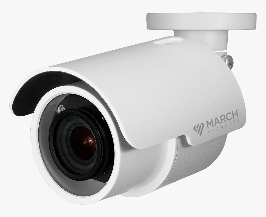 The March Networks Se2 Ir Microbullet Security Camera - Mobotix Move Outdoor Network Bullet Camera Ip, HD Png Download