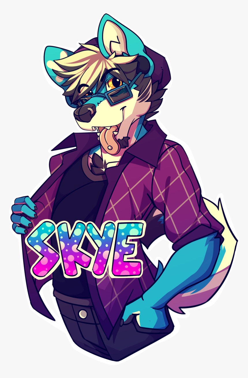Skye Badge - Cartoon - Cartoon, HD Png Download