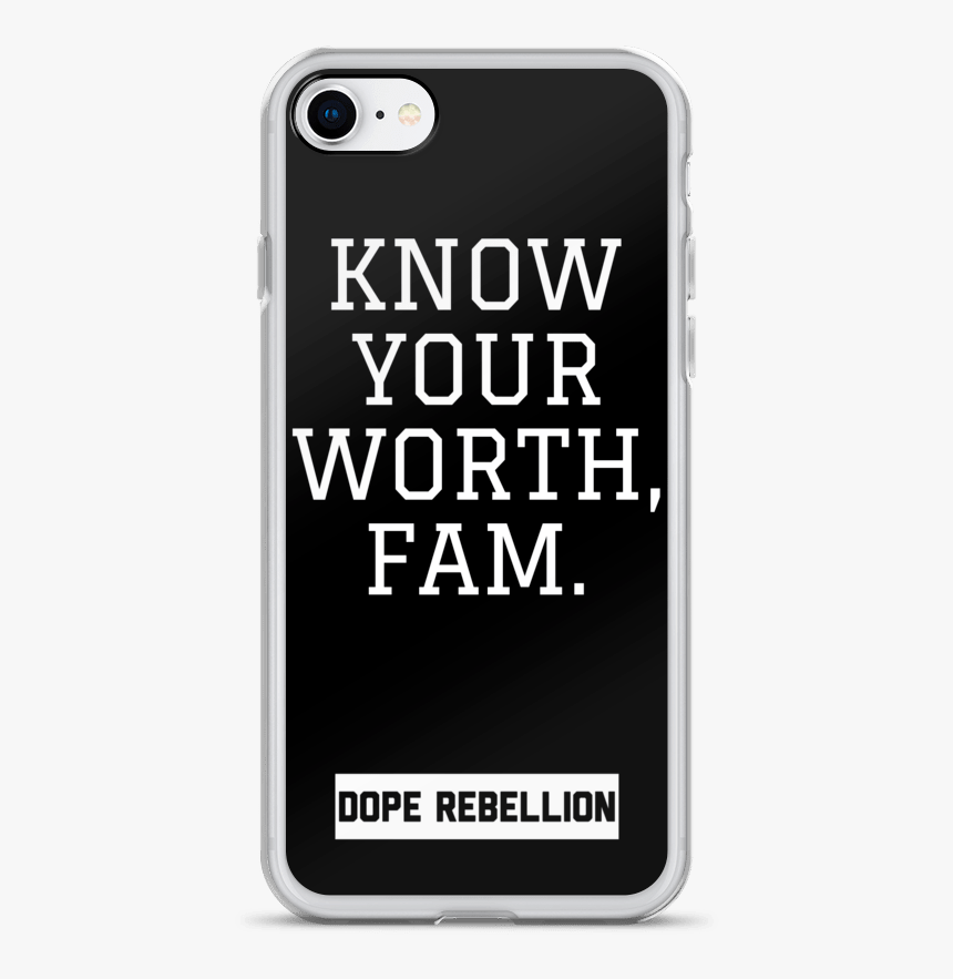 Know Your Worth Phone Case - American Football Conference, HD Png Download