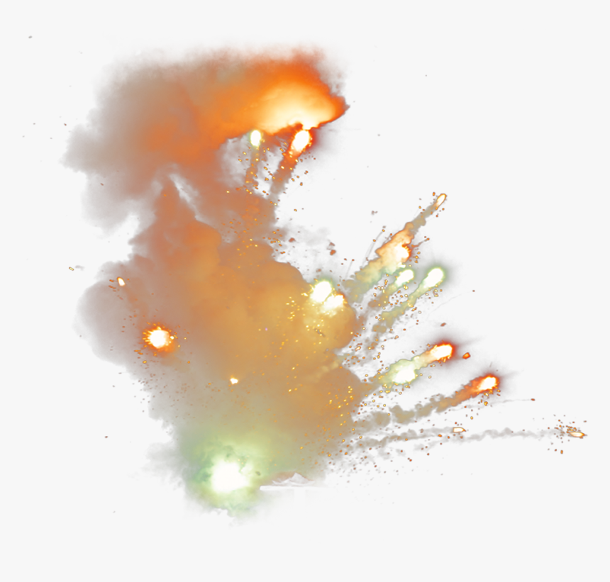 Dust Transparent Orange - Watercolor Paint, HD Png Download