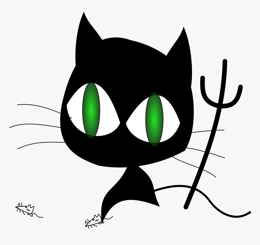 Cat Devil Png, Transparent Png