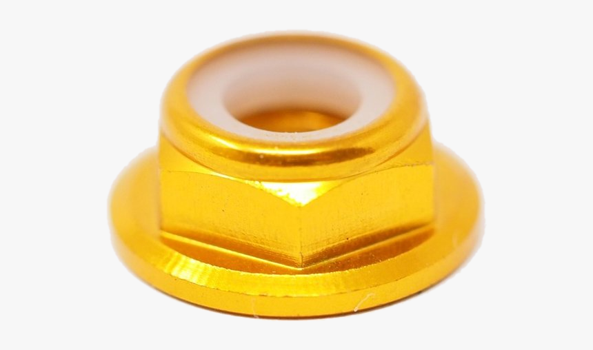 Deez Nuts M5 Aluminum Low Profile Nylon Lock Nut Props - Tool, HD Png Download