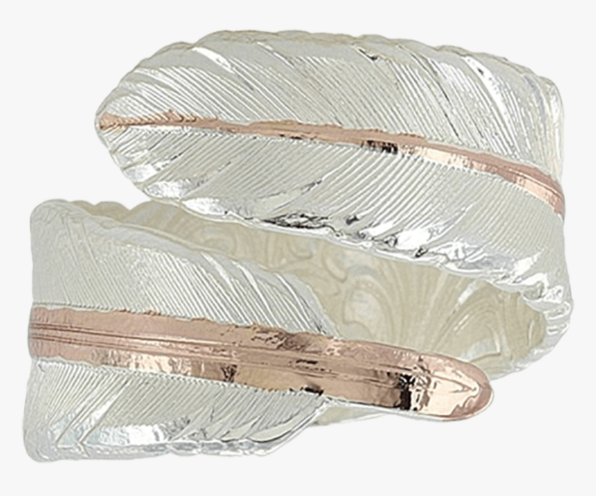 Montana Silversmiths Rose Gold Filament Feather Ring - Montana Silversmiths Womens Rose Gold Filament Feather, HD Png Download