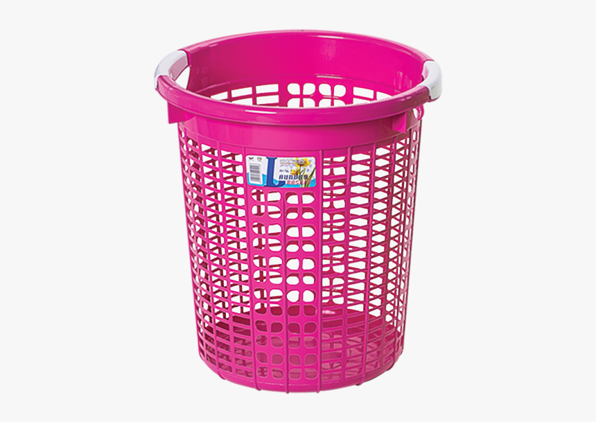 Laundry Basket Plastic Basket With Clips Png, Transparent Png