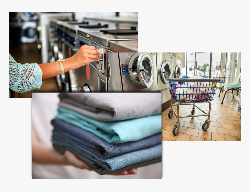 Commercial Laundry Services - Self-service Laundry, HD Png Download