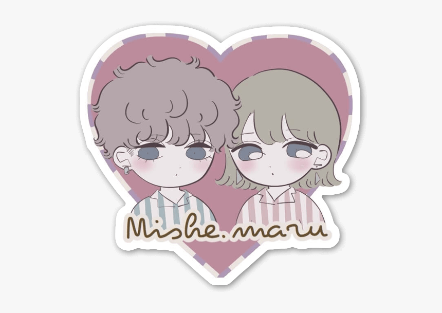 Mishizuru Heart Sticker - み し ぇ まる, HD Png Download