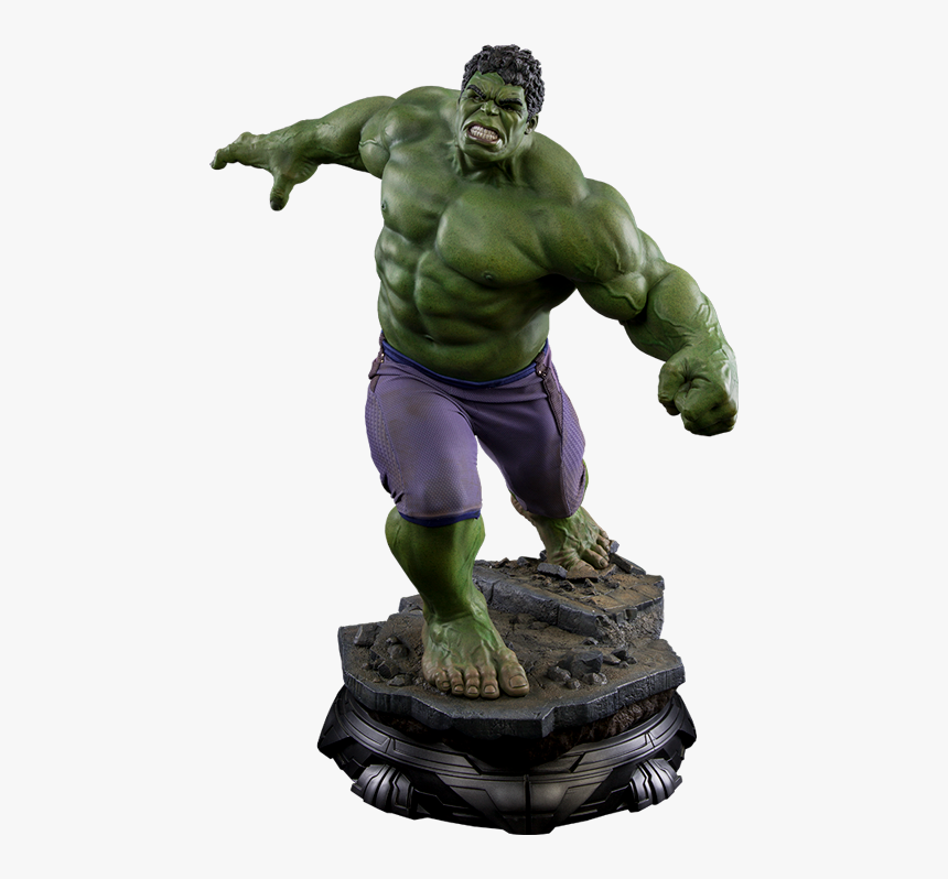 Hulk Avengers Png - Hulk Sideshow Maquette Avengers Age Of Ultron, Transparent Png