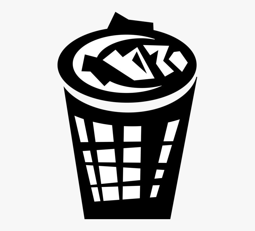 Vector Illustration Of Laundry Basket Hamper For Clean, HD Png Download