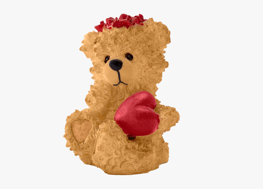 Laminated Poster Heart Bear Png Sweet Bears Decoration - Cookie Bear Png, Transparent Png