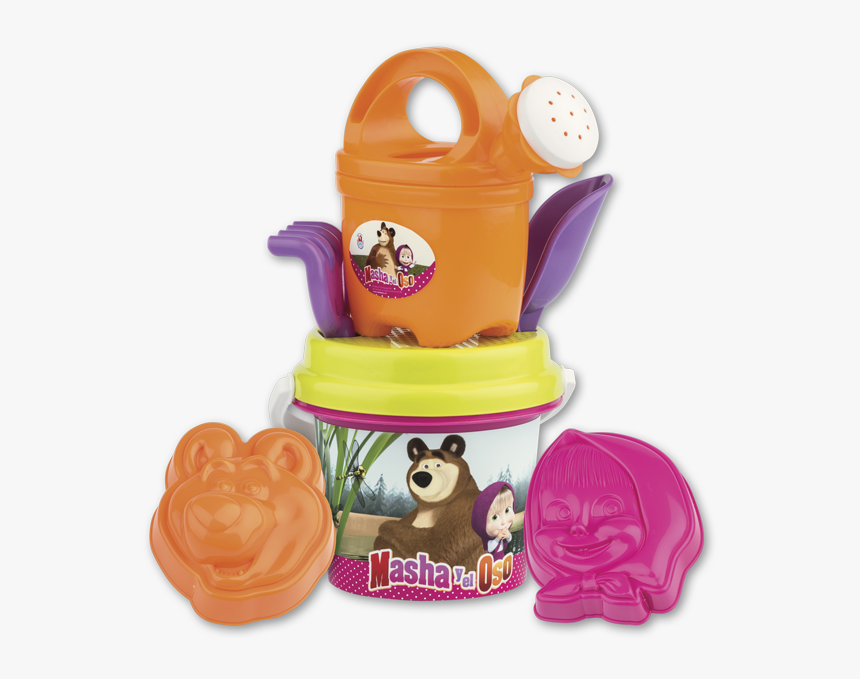 Disney Masha And The Bear Eau De Toilette 100ml Unisex - Mása És A Medve Homokozó Szett, HD Png Download