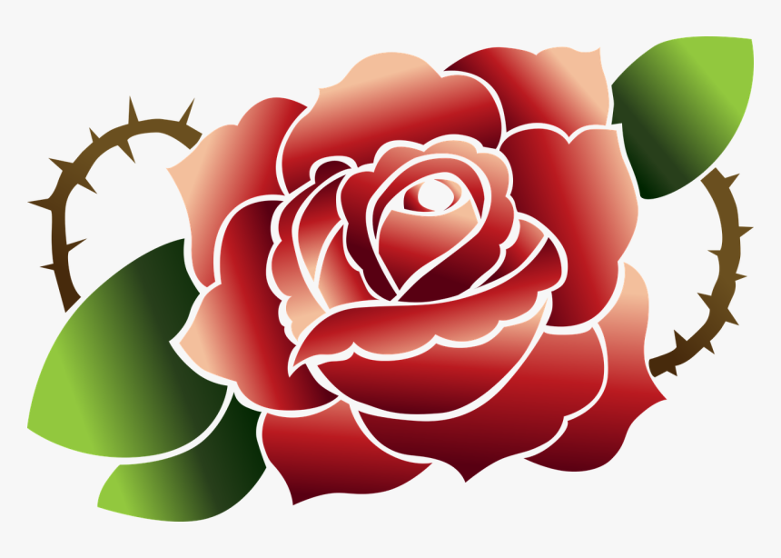 Rose And Thorn Clipart