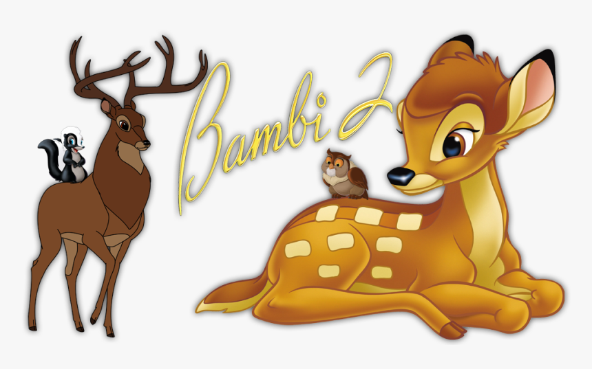 Bambi Ii Image - Disney Characters Transparent Background, HD Png Download