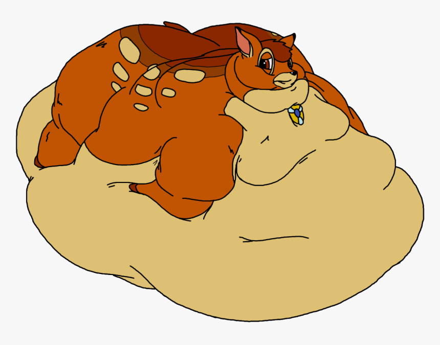 Bambi S Sudden Growth - Cartoon, HD Png Download
