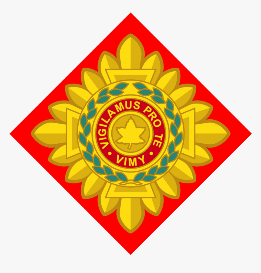 Vimy Star Officer Rank Army Red - Vimy Star, HD Png Download