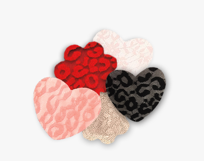 Cover Ups Lace Pasties Nipple Covers - Heart, HD Png Download