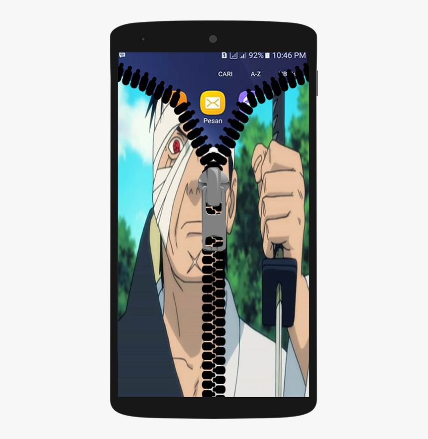 Lockscreen Android Naruto Zipper, HD Png Download