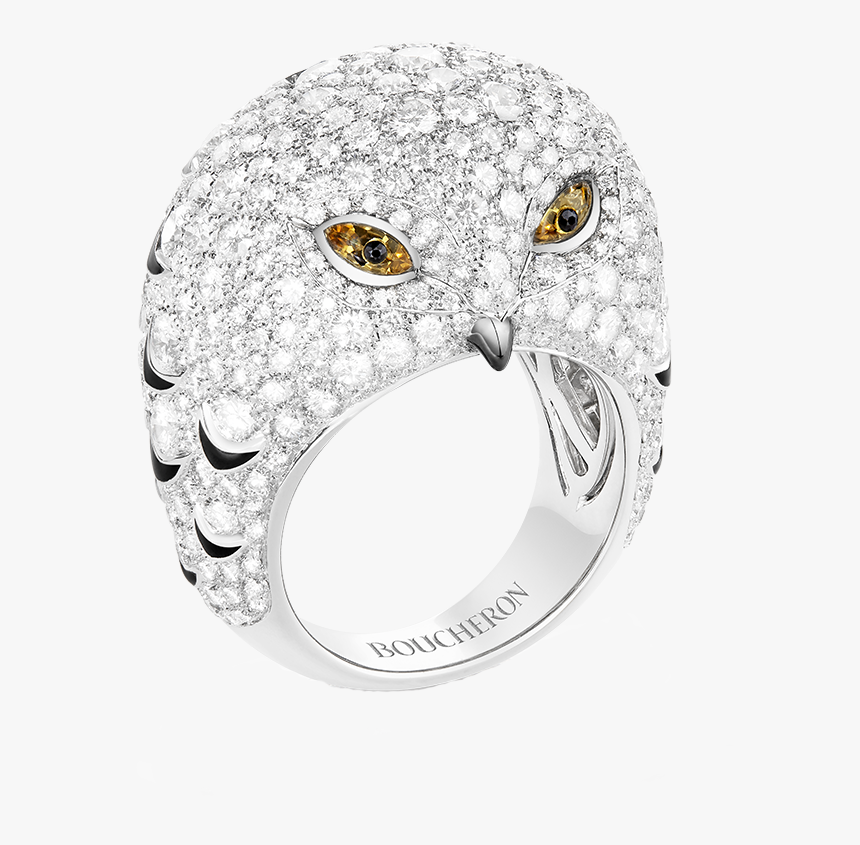 Boucheron Owl Ring - Boucheron Cat Ring, HD Png Download