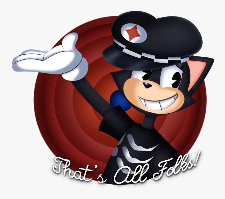 That S All Folks - Cartoon, HD Png Download